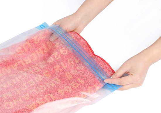 Plastic Roll up Vacuum Bags for Clothes Best for Travelling Storage