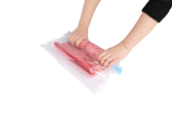 Amazon Hot Sell Clothes Roll up Vacuum Travel Bag